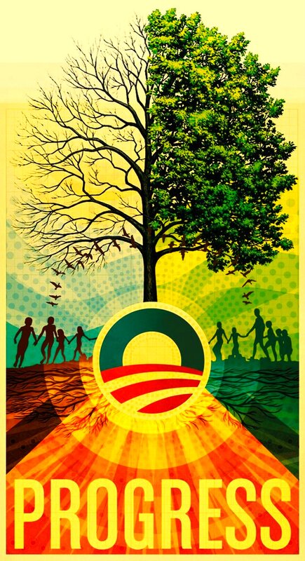 Progress campaign poster