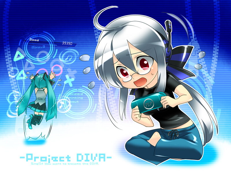 Project DIVA game art