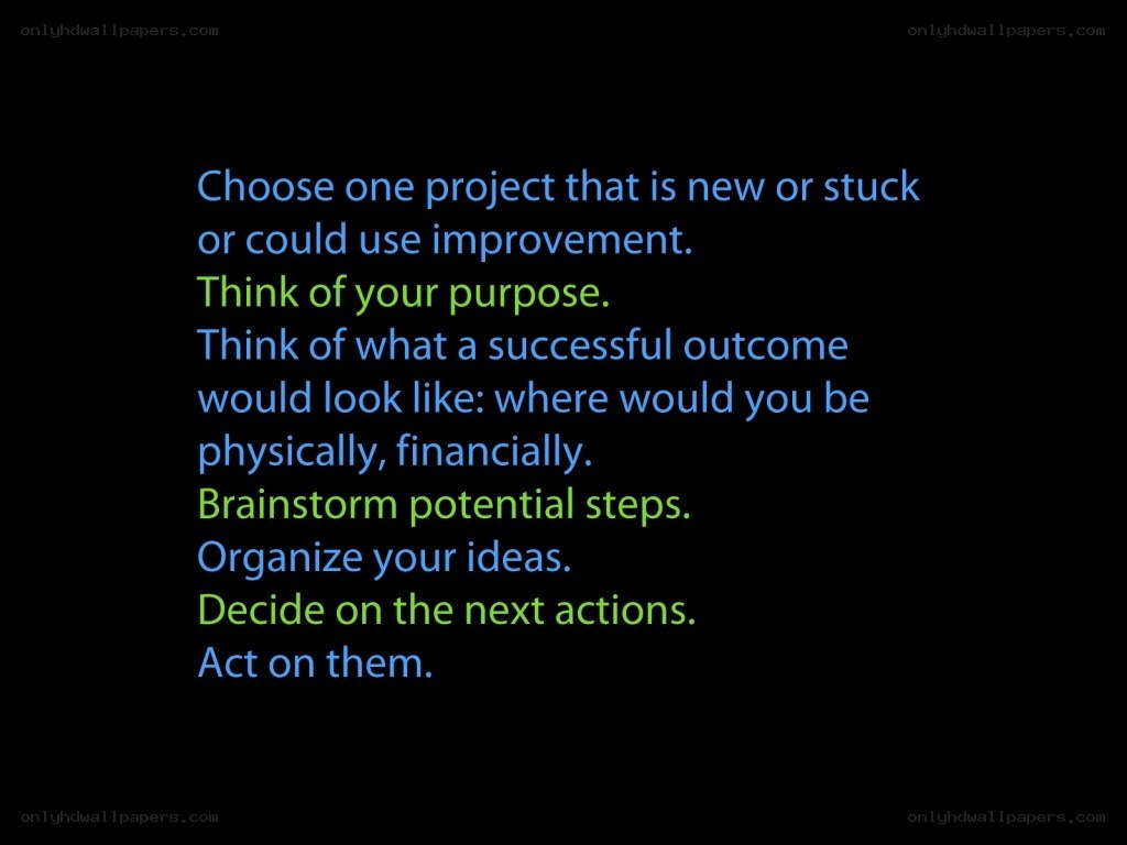 project planning steps