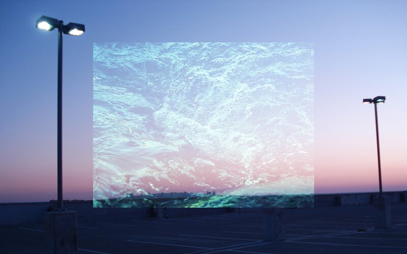 Projected Ocean Waves