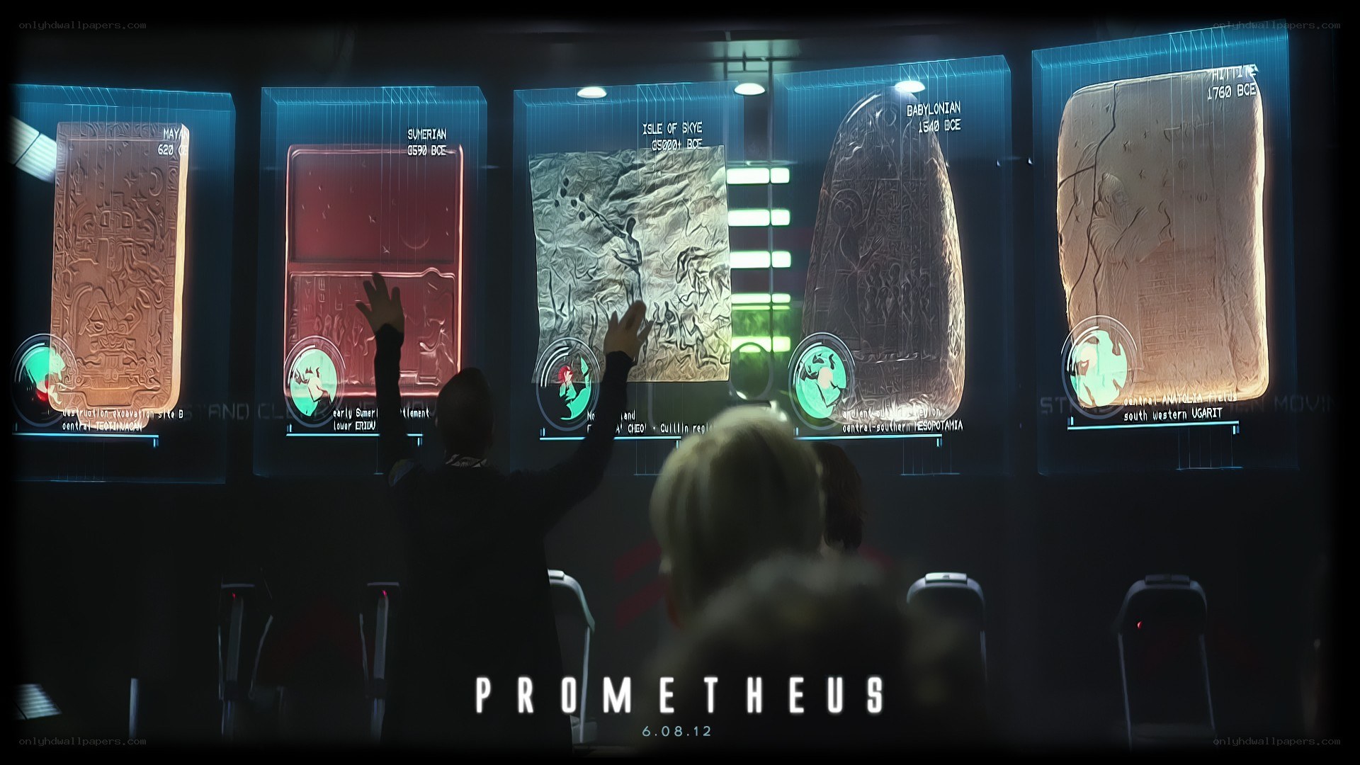 Prometheus movie scene