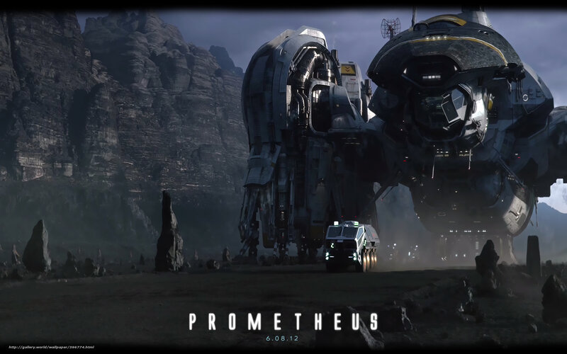 Prometheus movie scene