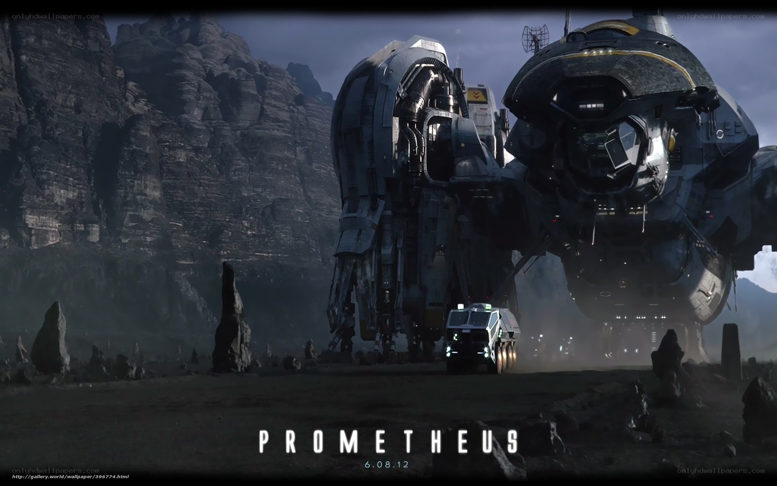 Prometheus movie scene