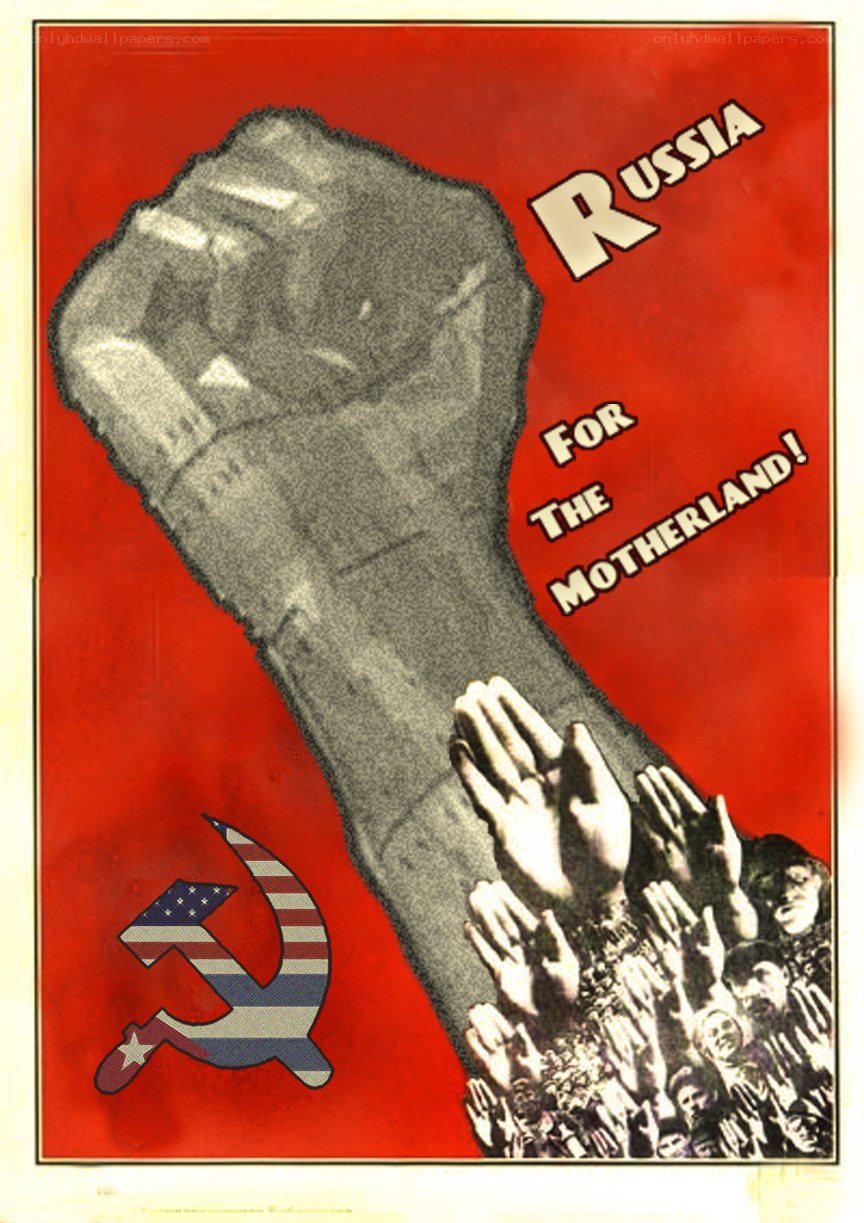 Propaganda poster for Russia