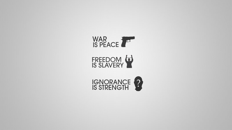Propaganda Slogans — Gray