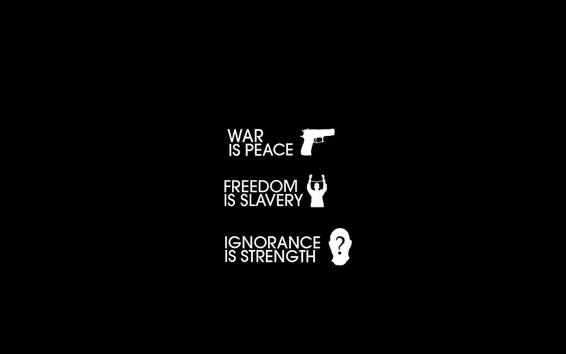 propaganda slogans with icons