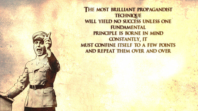 propaganda technique quote