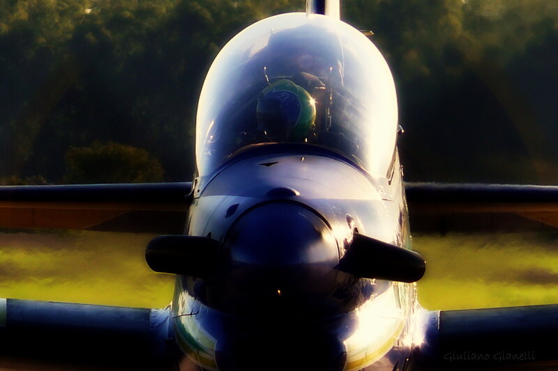 Propeller Airplane Cockpit