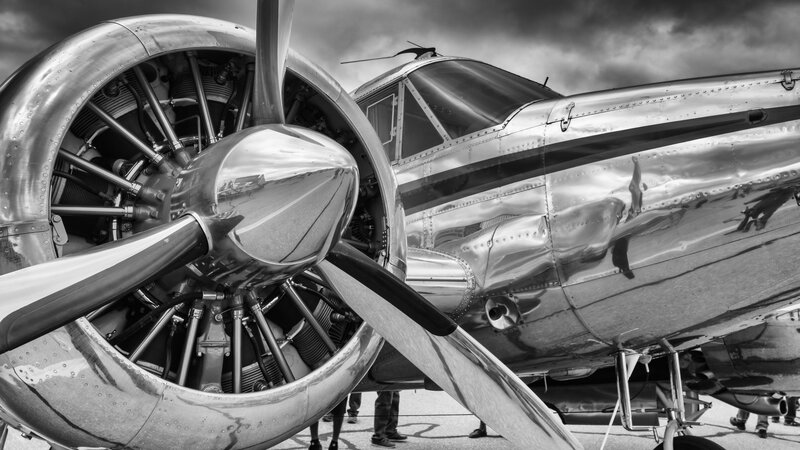 Propeller Airplane Engine