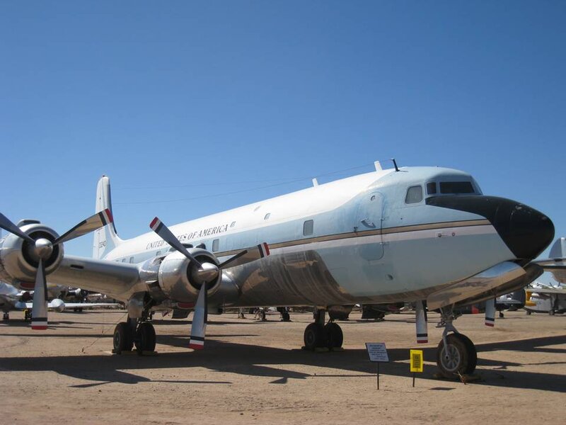 Propeller Airplane — White