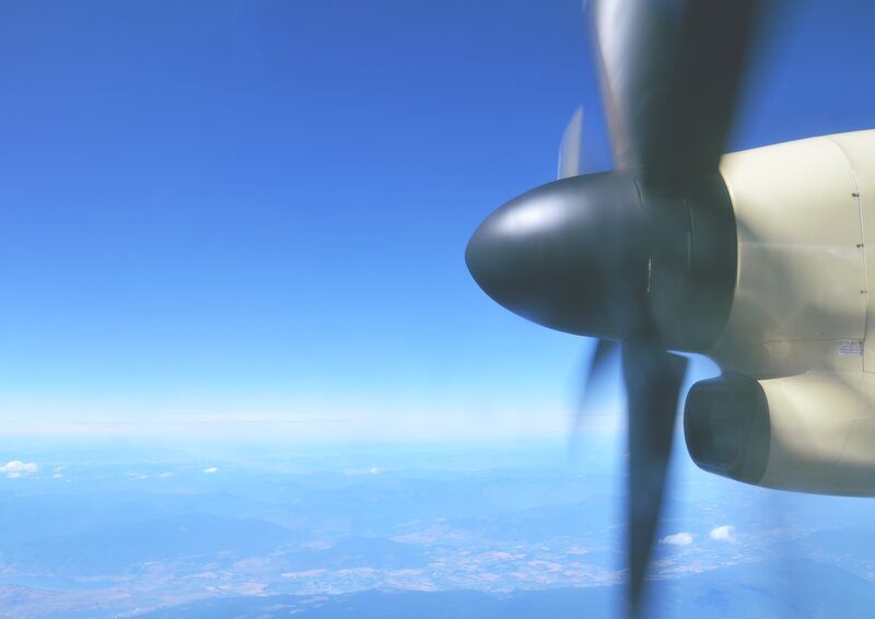 Propeller Plane Engine