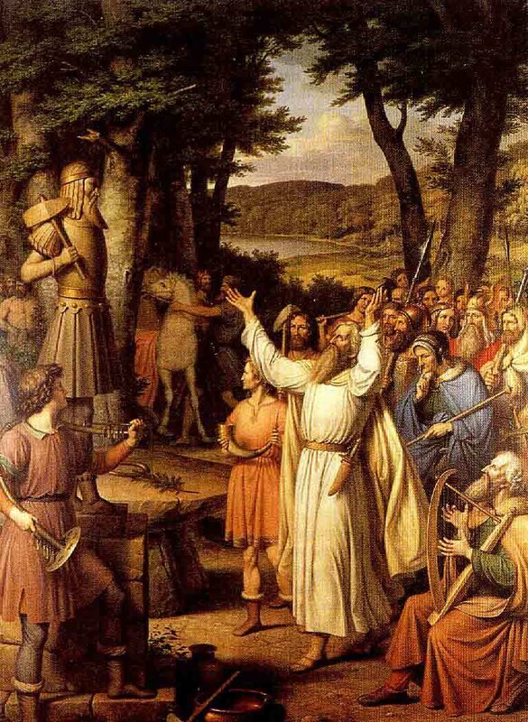 Prophet Samuel anoints Saul