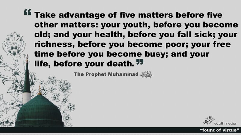 Prophetic wisdom on life