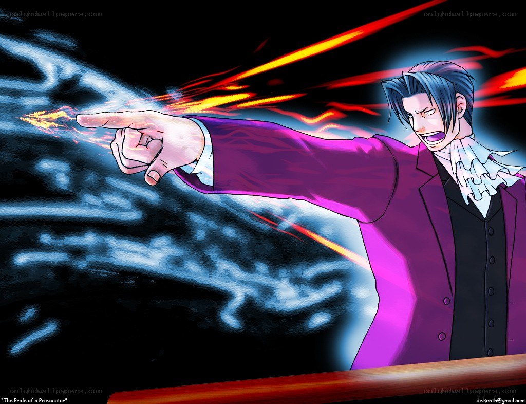 Prosecutor in action