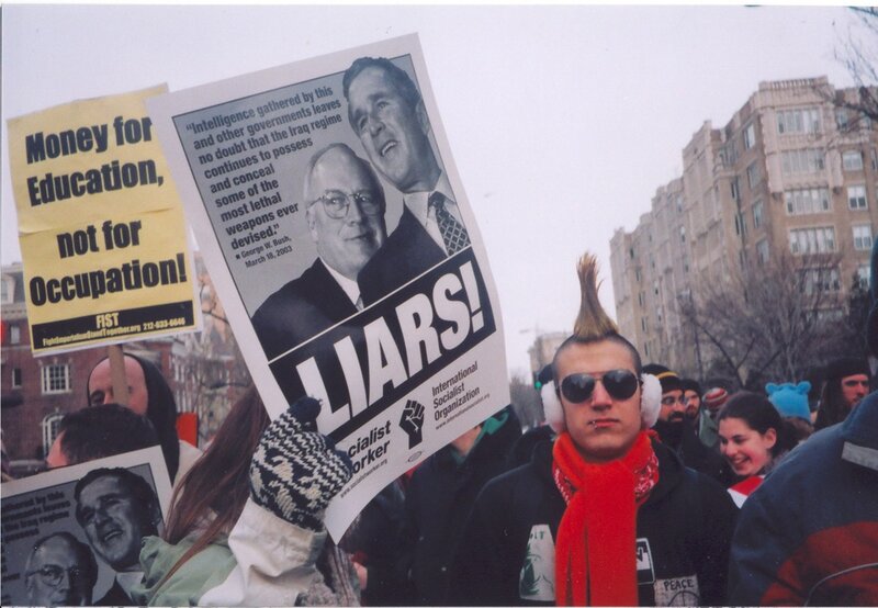 Protest against Iraq War