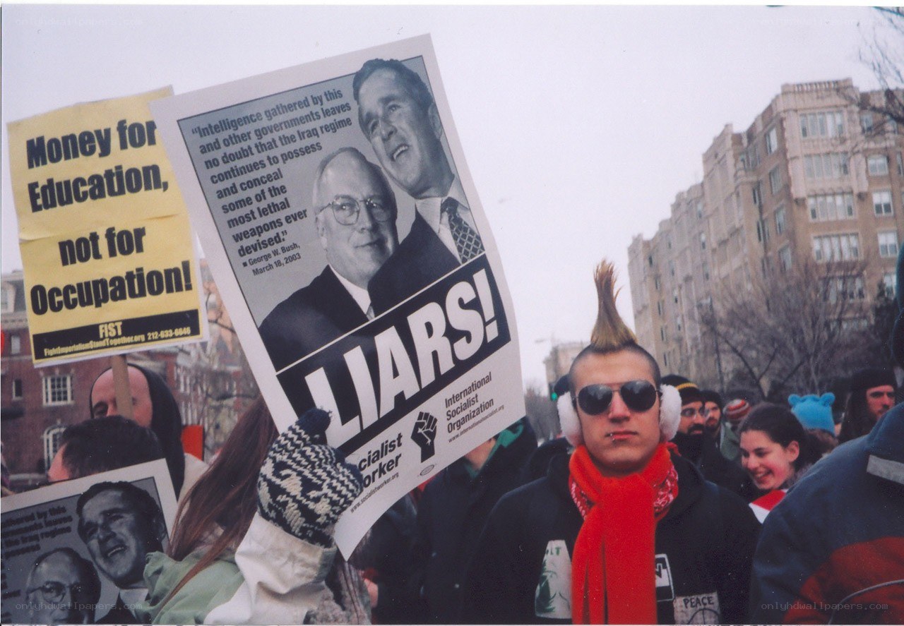 Protest against Iraq War