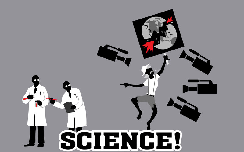 Protest against science