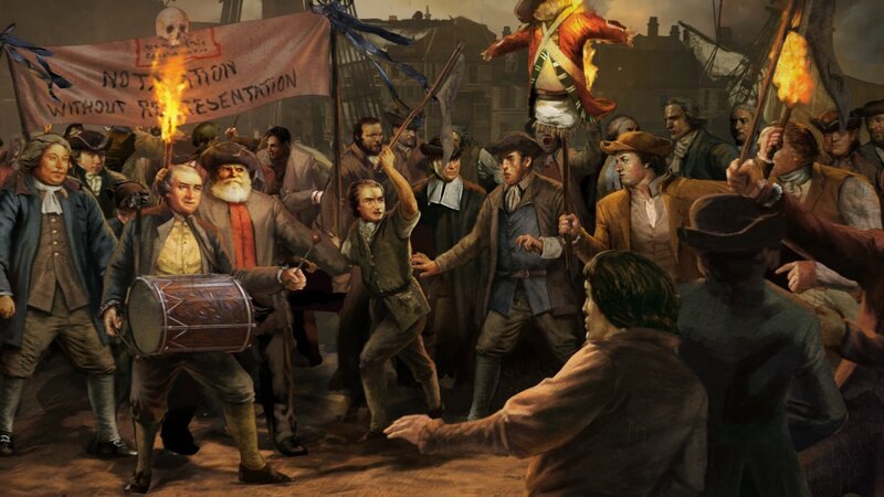 Protest against taxation without representation