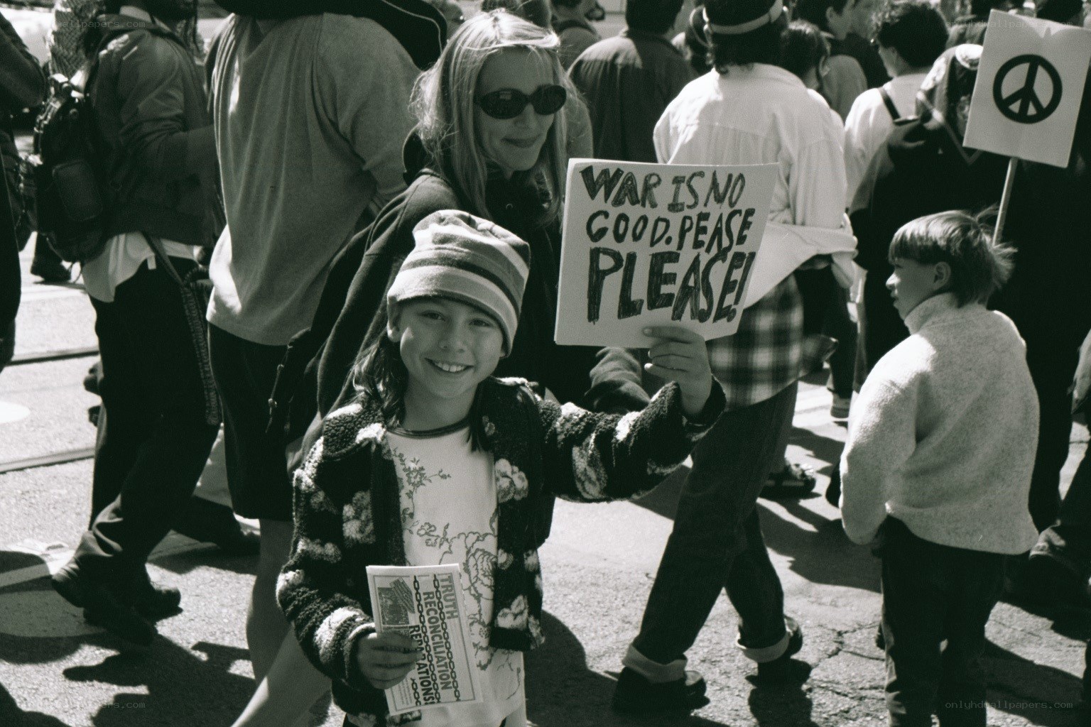 Protest for peace