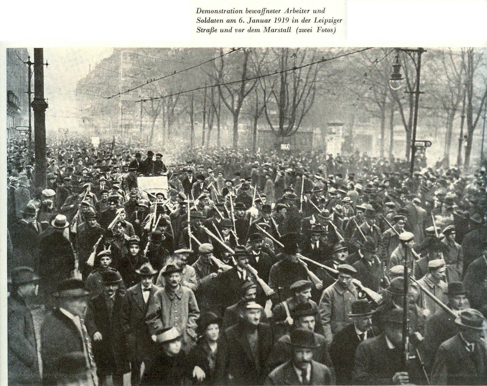 Protest in Leipzig 1919