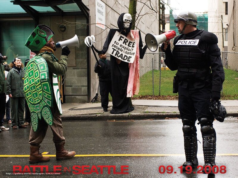 Protest in Seattle