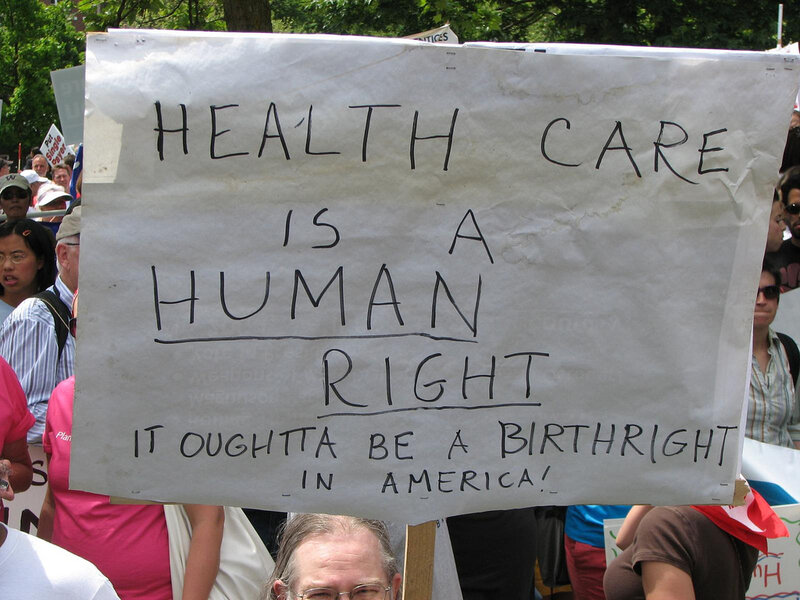 Protest Sign at Rally