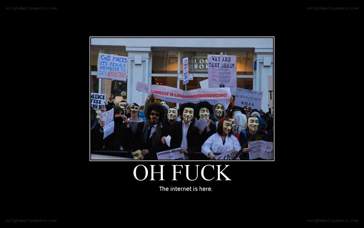 Protest with Guy Fawkes masks