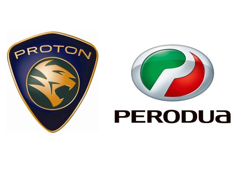 Proton and Perodua logos