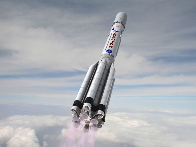 Proton Rocket Launch