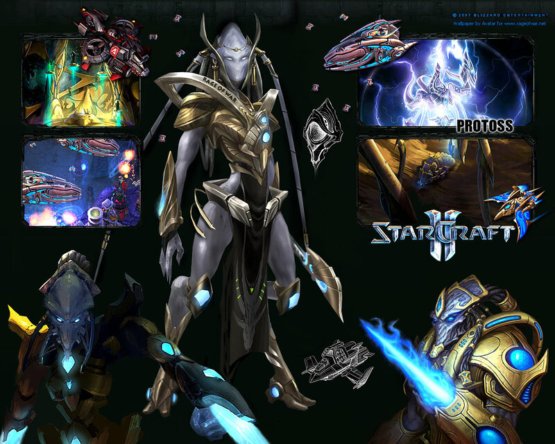 Protoss Warrior — Black