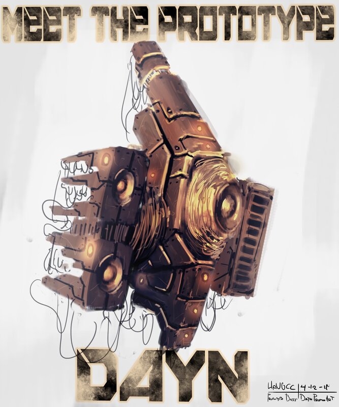 Prototype Dayn concept art