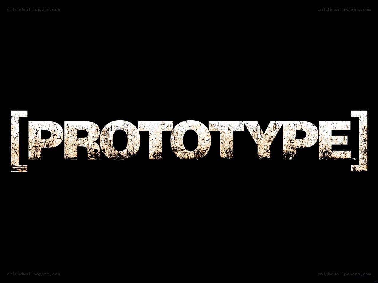Prototype game logo