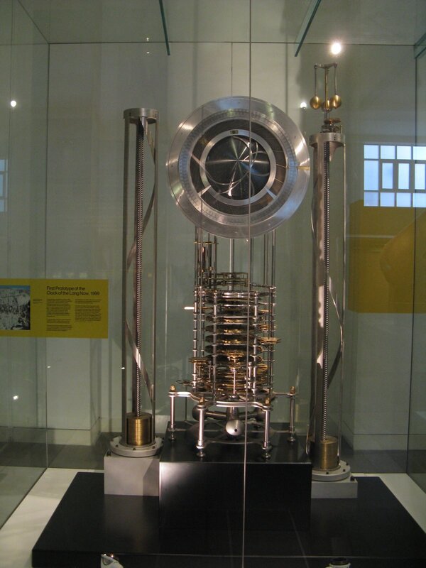 Prototype of the Long Now Clock