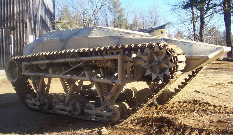 prototype tracked vehicle