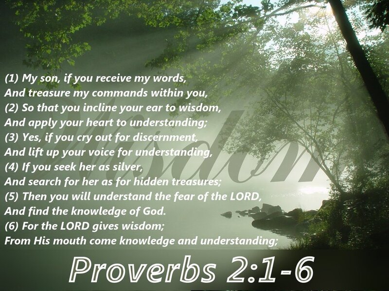 Proverbs 2:1-6 scripture