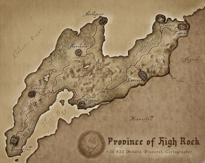 Province of High Rock map