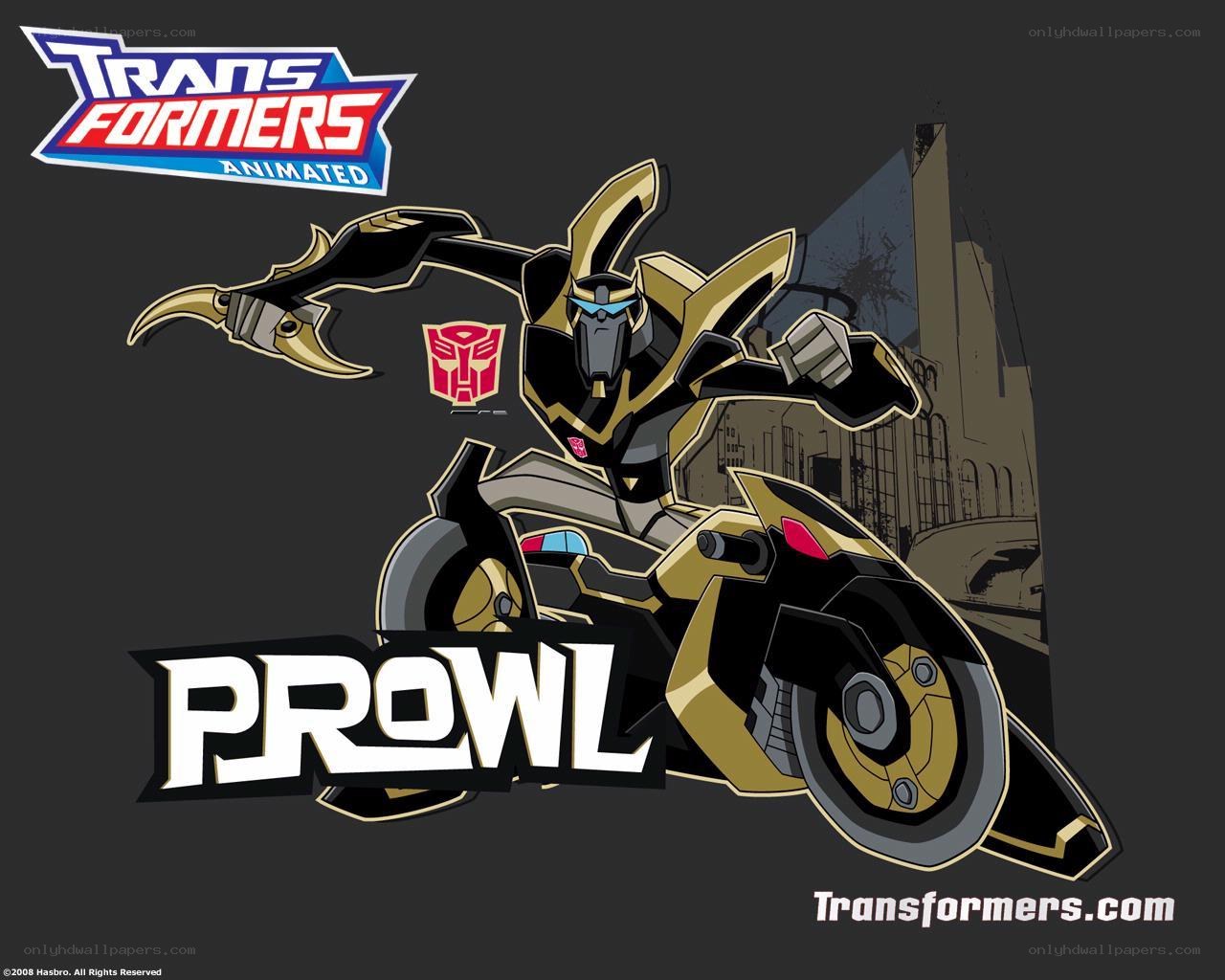 Prowl from Transformers Animated