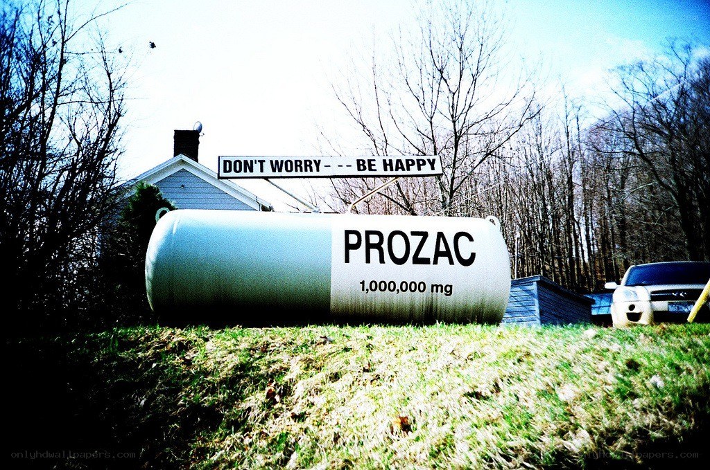 Prozac pill sculpture
