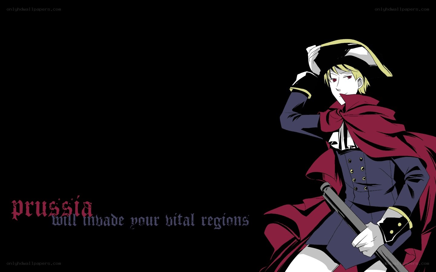 Prussia character wallpaper