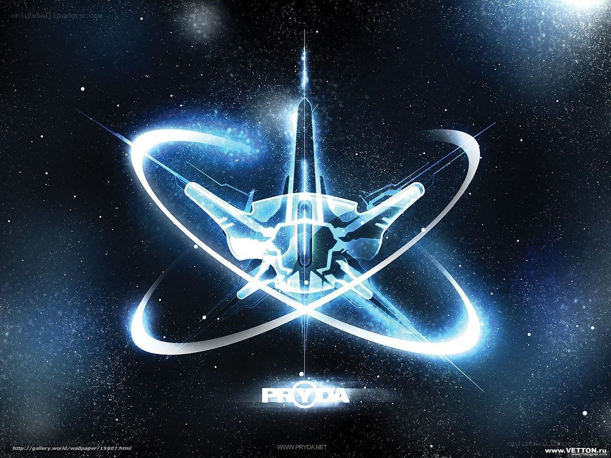Pryda logo in space