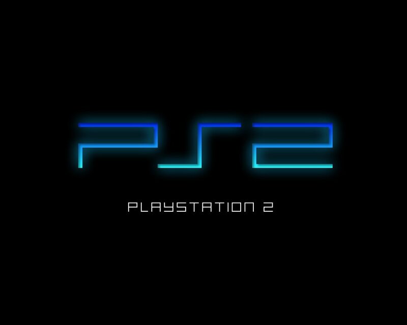 PS2 Logo on Black