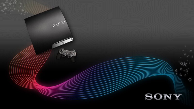 PS3 Console and Controller — Black