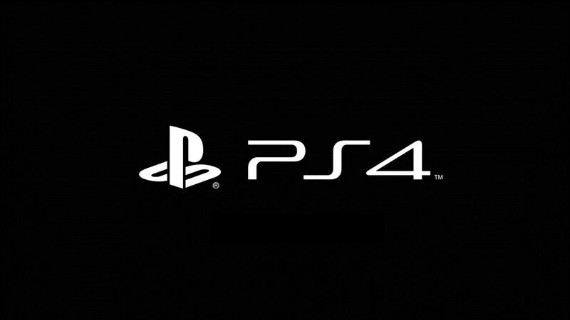 PS4 Logo on Black