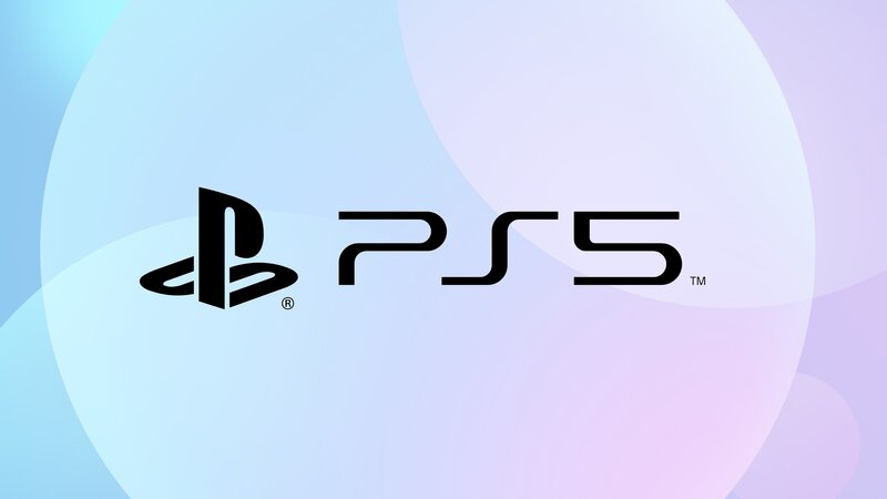 PS5 Logo on Background