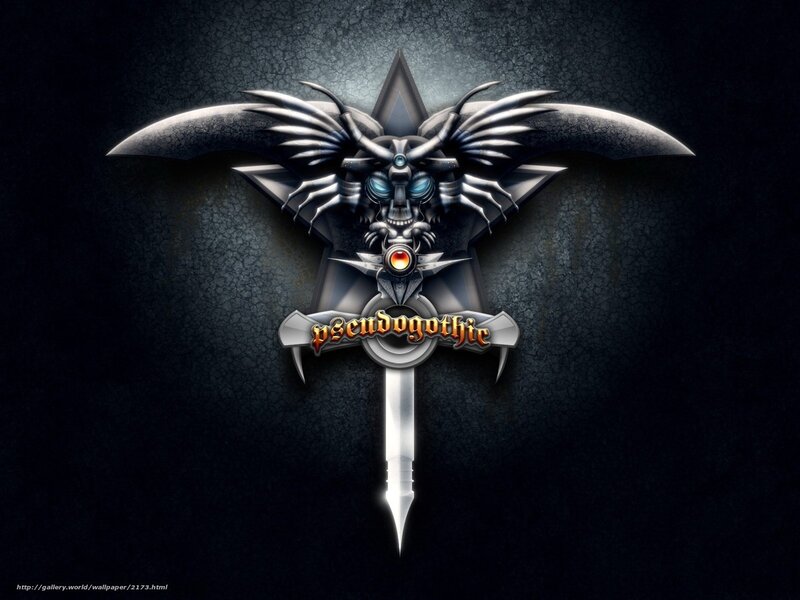 pseudogothic logo artwork