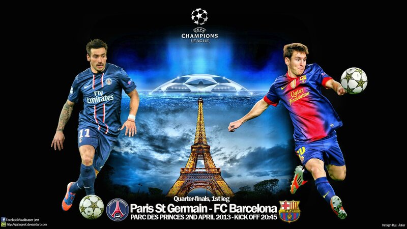 PSG vs Barcelona UEFA Champions League