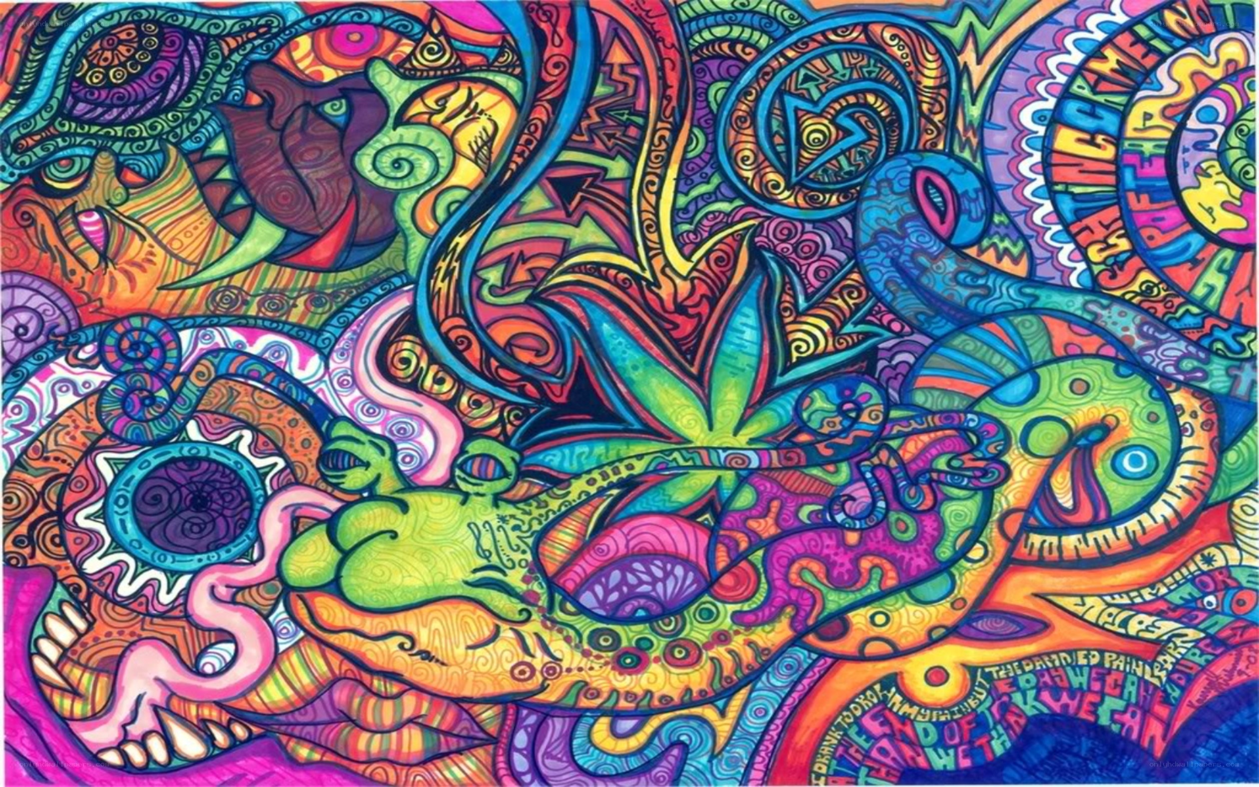 psychedelic abstract art
