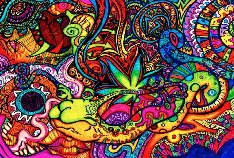 psychedelic abstract art