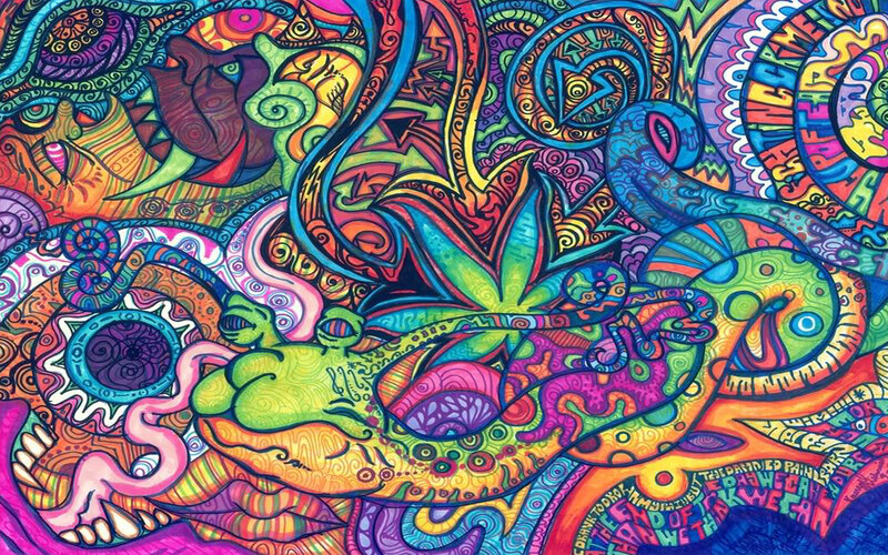 psychedelic abstract art