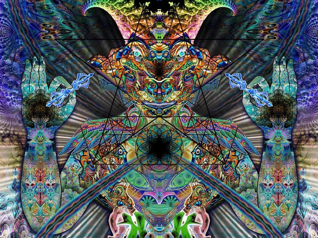 psychedelic abstract artwork